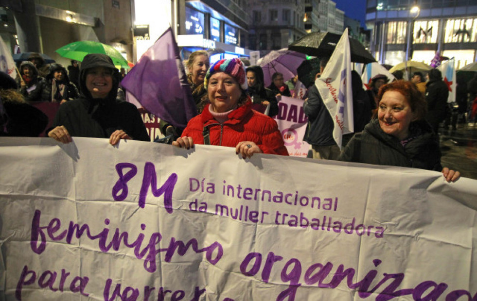Los actos del 8-M en A Coruña
