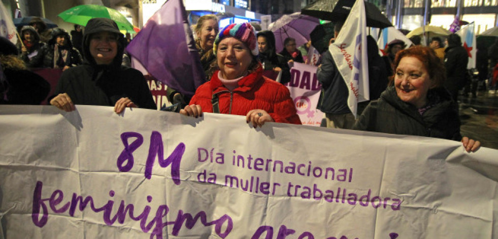 Los actos del 8-M en A Coruña