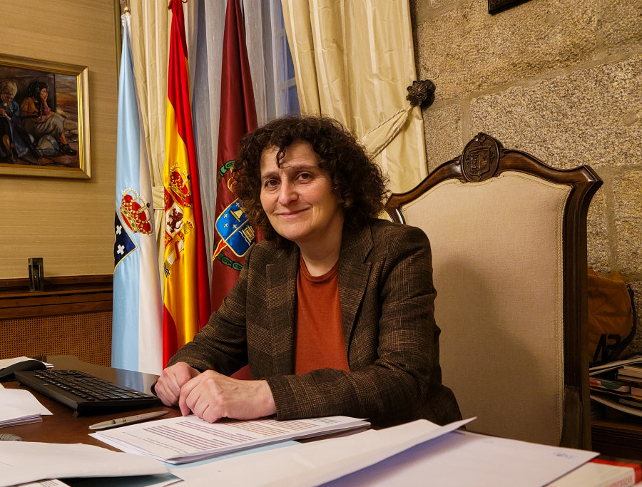 Así valora Goretti Sanmartín su primer año como alcaldesa de Santiago