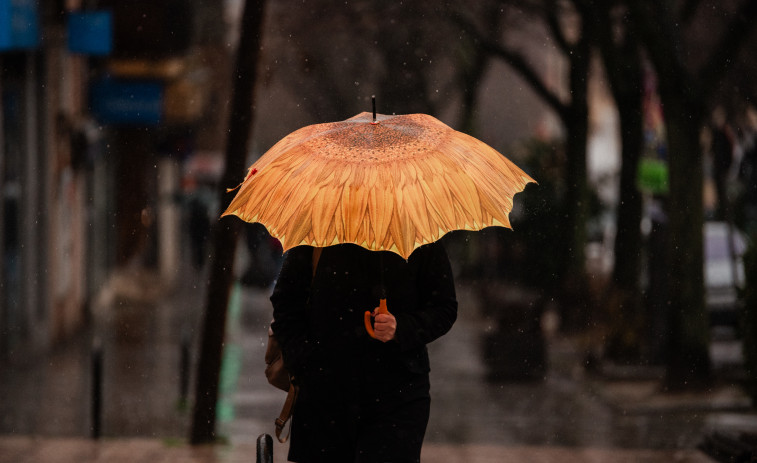 Este invierno fue el cuarto más lluvioso de este siglo en Santiago de Compostela