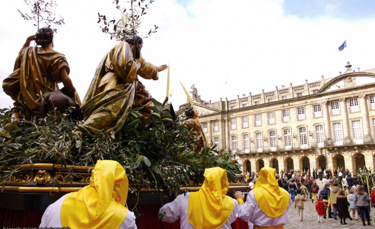 Así comienza la Semana Santa en Santiago