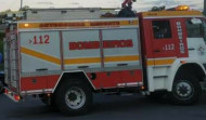 Un incendio en casa de un vecino de O Pino moviliza a Bomberos y Guardia Civil