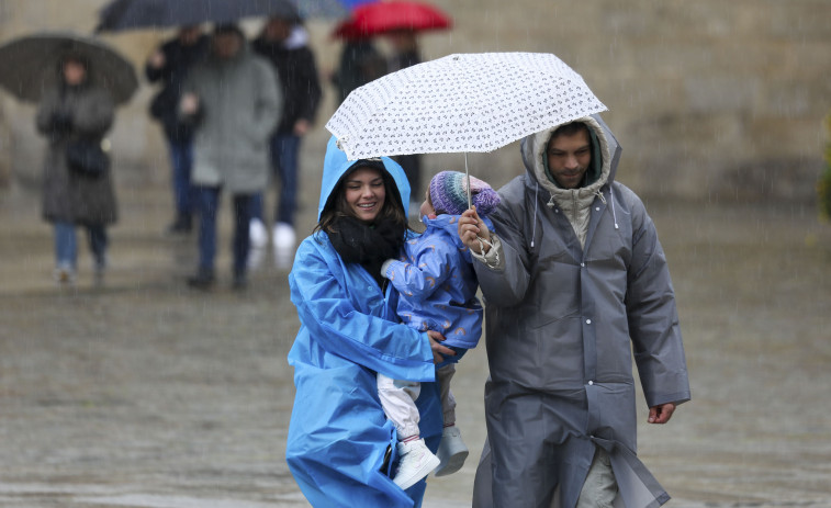 Santiago se enfrenta a un fin de semana de lluvias intensas