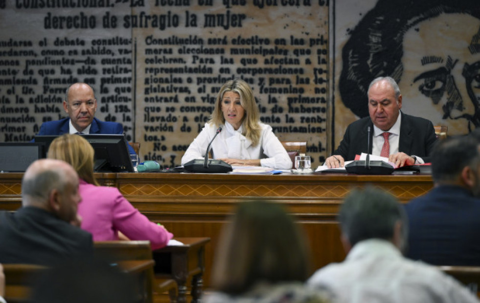 Yolanda Díaz anuncia que retirará las medallas al mérito del Trabajo a condenados por corrupción