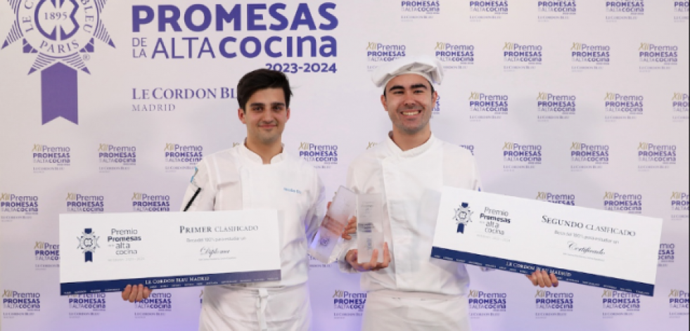 Jacobo Diz, el coruñés ganador del XII Premio Promesas de la Alta Cocina: “Todavía lo estoy asimilando, estoy sumamente orgulloso”