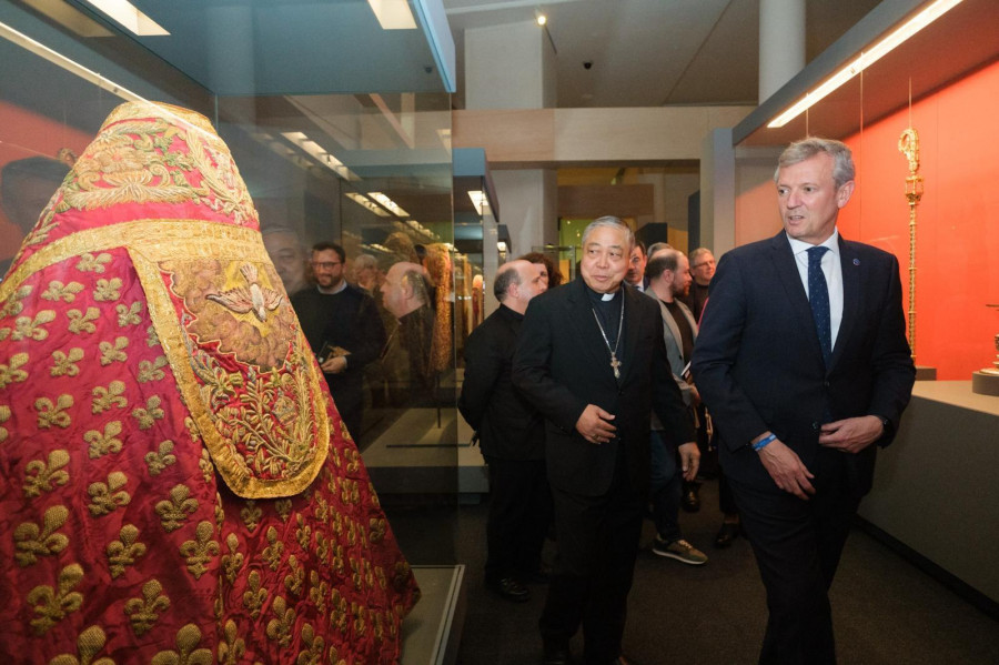 La exposición 'Tesouros Reais' lleva más de 10.000 visitantes en su primer mes en la Cidade da Cultura