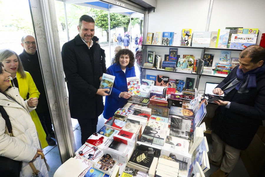 Santiago, segunda parada de la feria del libro que recorrerá toda Galicia