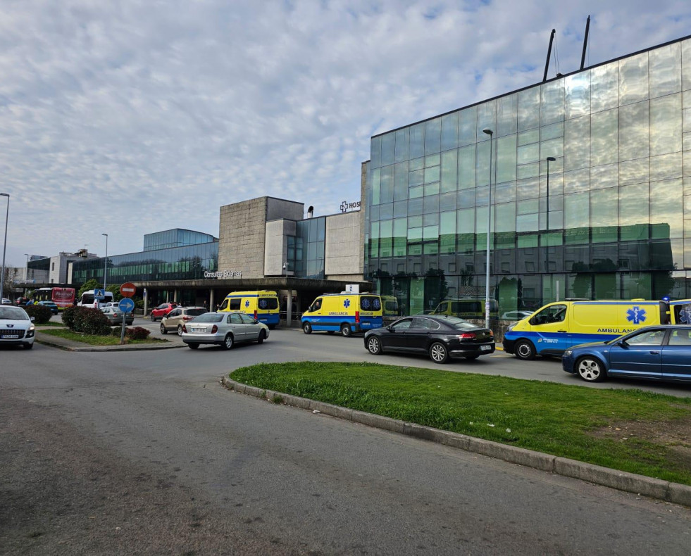 Santiago de Compostela.  Exterior del Hospital de Santiago el CHUS