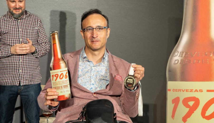 Agustín Fernández Checa ganador del IV Certamen Homebrewing de Cervezas 1906 por la mejor reinterpretación de la popular ‘La Milnueve’