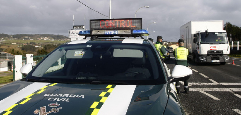 Detenido el conductor de un camión que septuplicaba la tasa máxima permitida de alcohol