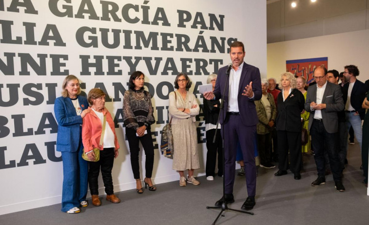 La Ciudad de la Cultura acoge una exposición para reivindicar la trayectoria de seis creadoras gallegas