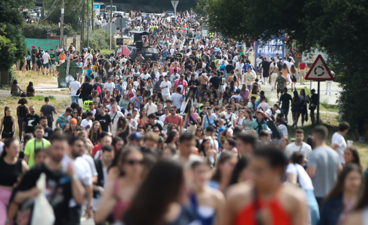 Estos son los cortes de tráfico que habrá en Santiago durante el Son do Camiño