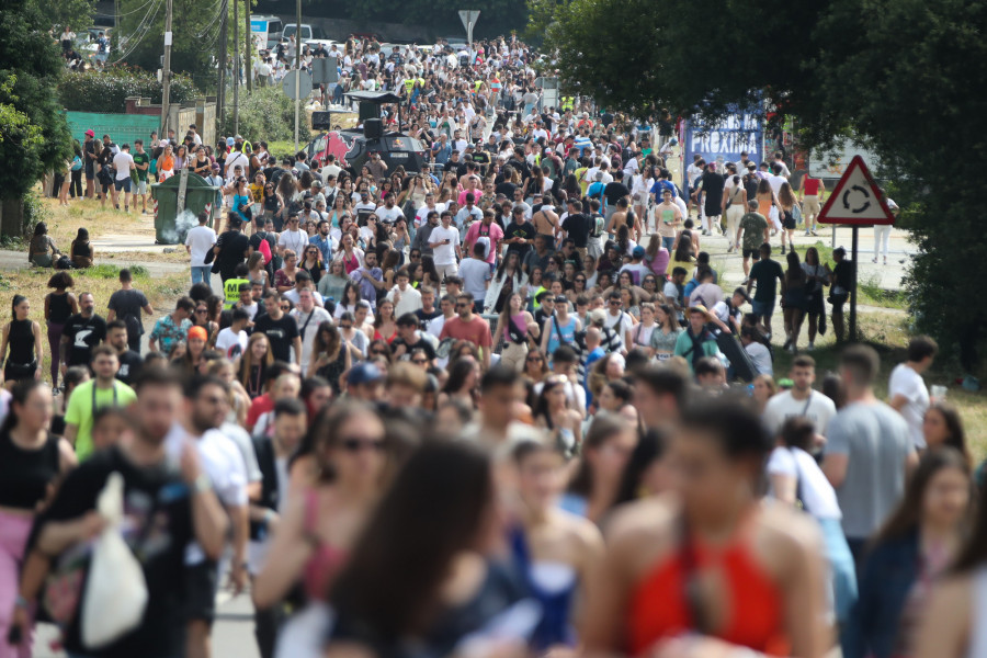 Estos son los cortes de tráfico que habrá en Santiago durante el Son do Camiño