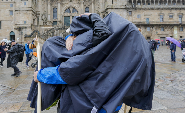 Récord de peregrinos en mayo: Más de 70.000 compostelanas selladas en Santiago