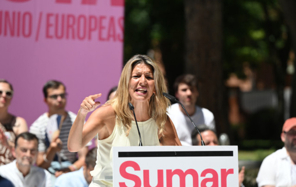 Yolanda Díaz, a PP y Vox: 