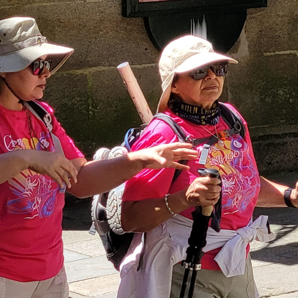 Turistas peregrinos