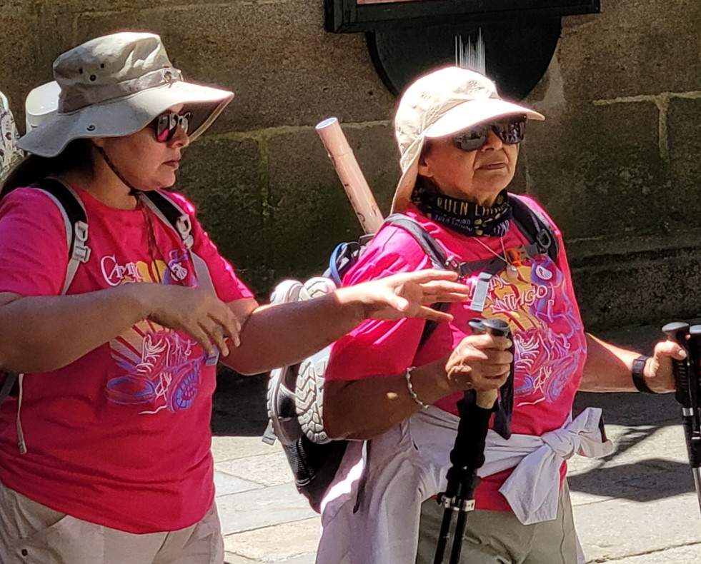 Turistas peregrinos