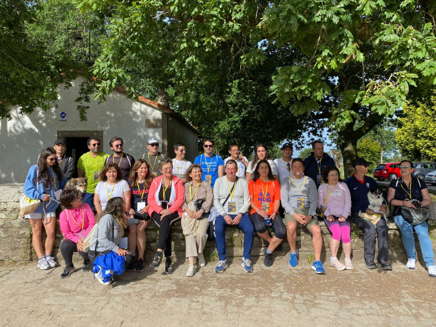 Pacientes oncológicos completan el tramo final del Camino de Santiago para promover buenos hábitos