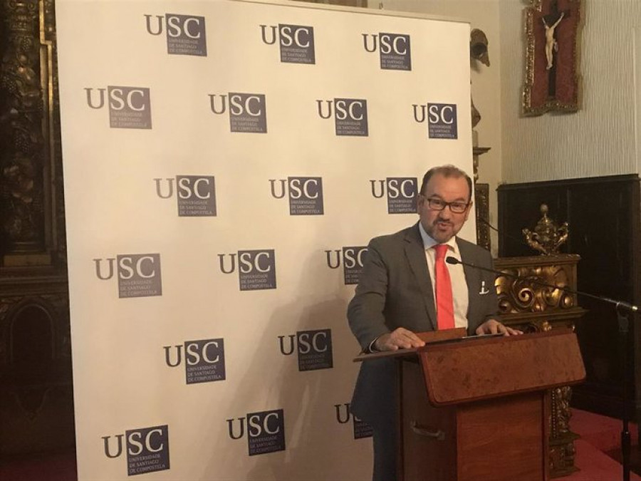 Esta es la carta abierta del rector de la USC a los estudiantes pro Palestina desalojados