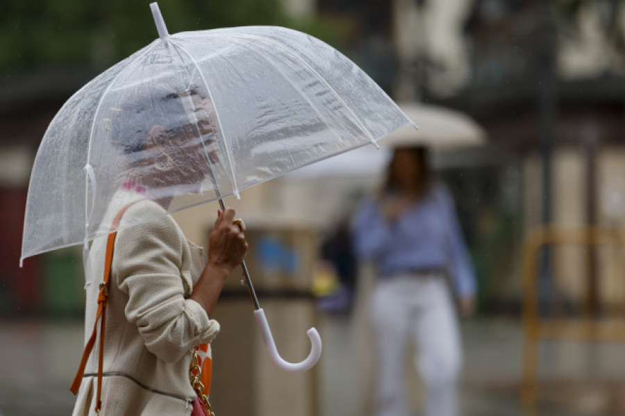 Alerta amarilla por lluvias en Galicia este lunes