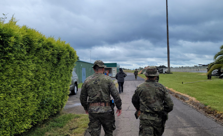 El Aeródromo Militar de Santiago acoge la última operación del Ejército del Aire