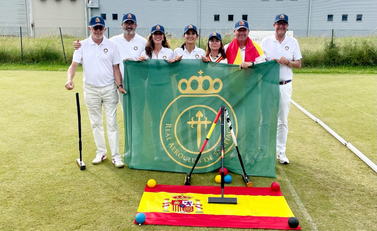 El equipo de croquet de Santiago triunfa en Suiza