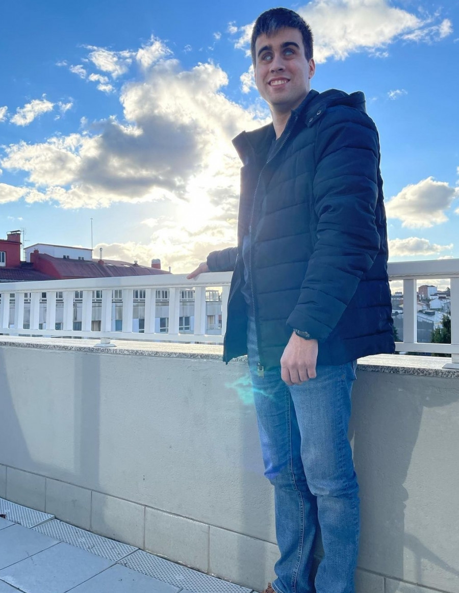 Así é vivir en Santiago de Compostela para unha persoa cega