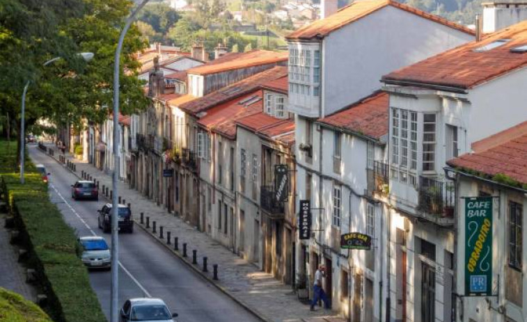 Las obras de mejora de la calle de O Pombal comenzarán el 25 de junio