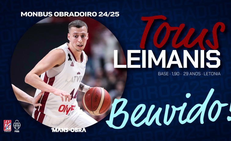 El base letón Toms Leimanis, primer fichaje del Obradoiro