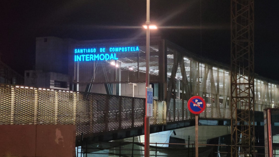 Las obras de la Intermodal de Santiago cortarán el tráfico en la calle Fontes do Sar