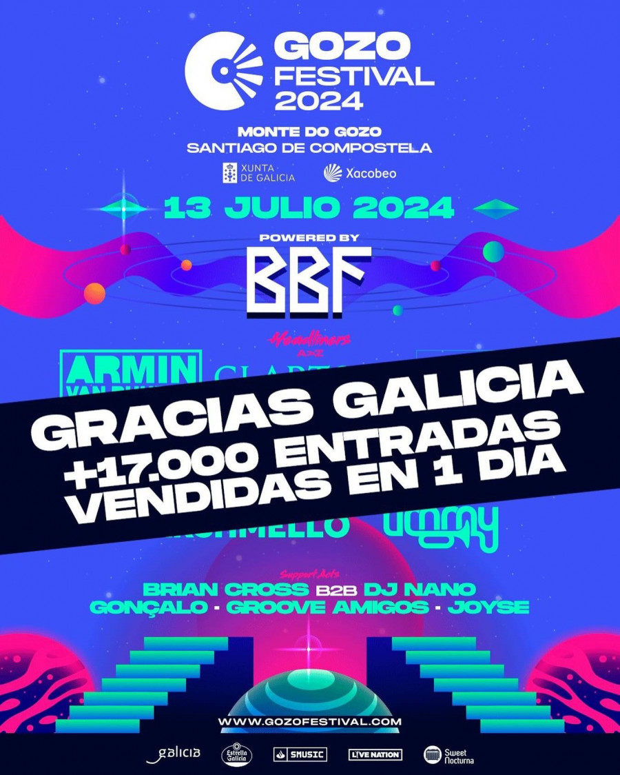 Santiago recibe este sábado a Ed Sheeran y Bomba Estéreo en O Gozo Festival