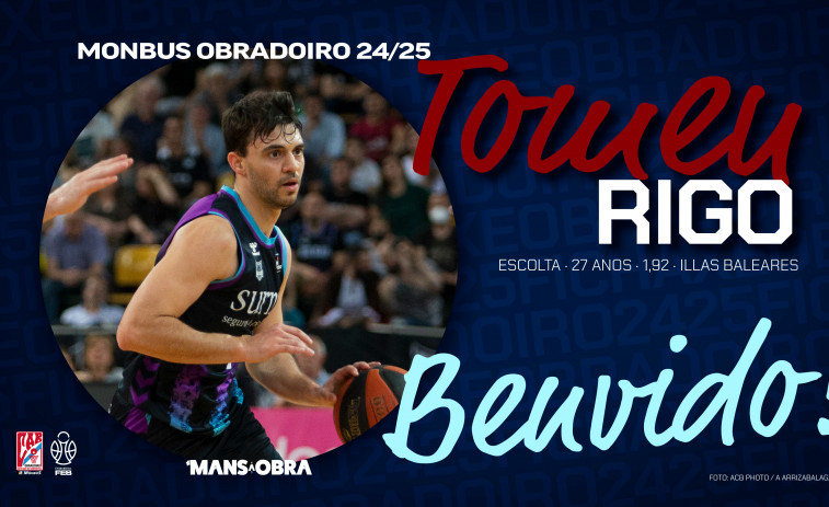 El Obradoiro ficha al escolta Tomeu Rigo