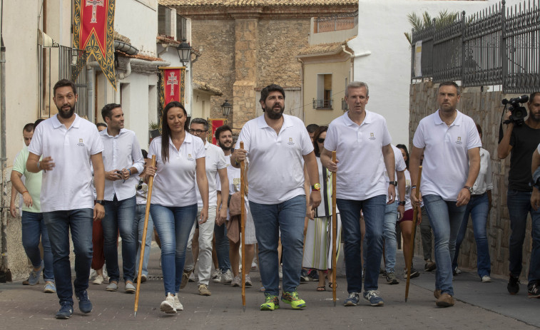 Murcia y Galicia firman un acuerdo para unir lazos con el Camino de Santiago e impulsar Caravaca Jubilar