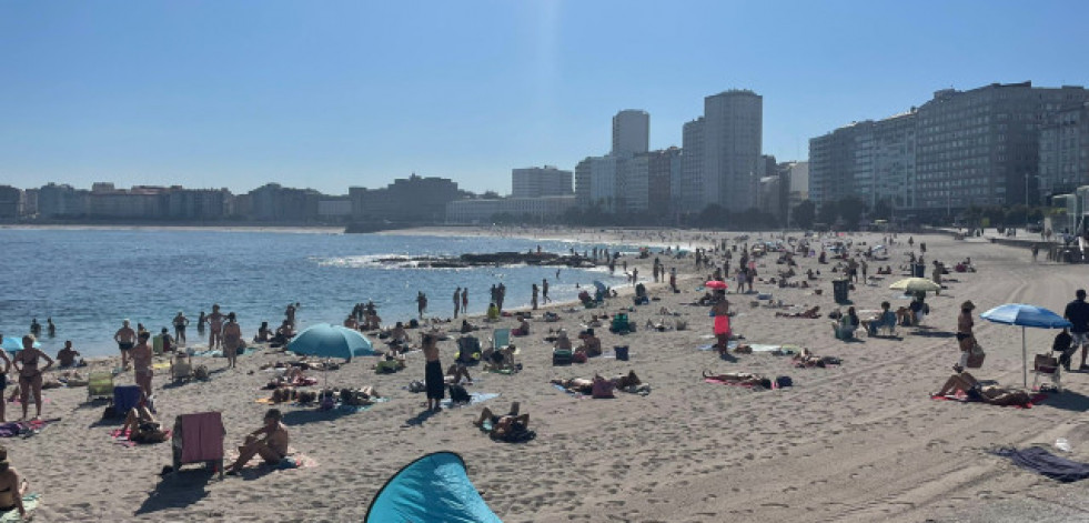 La Xunta recomienda no bañarse en playas y ríos las próximas 24 horas por falta de tratamiento de aguas