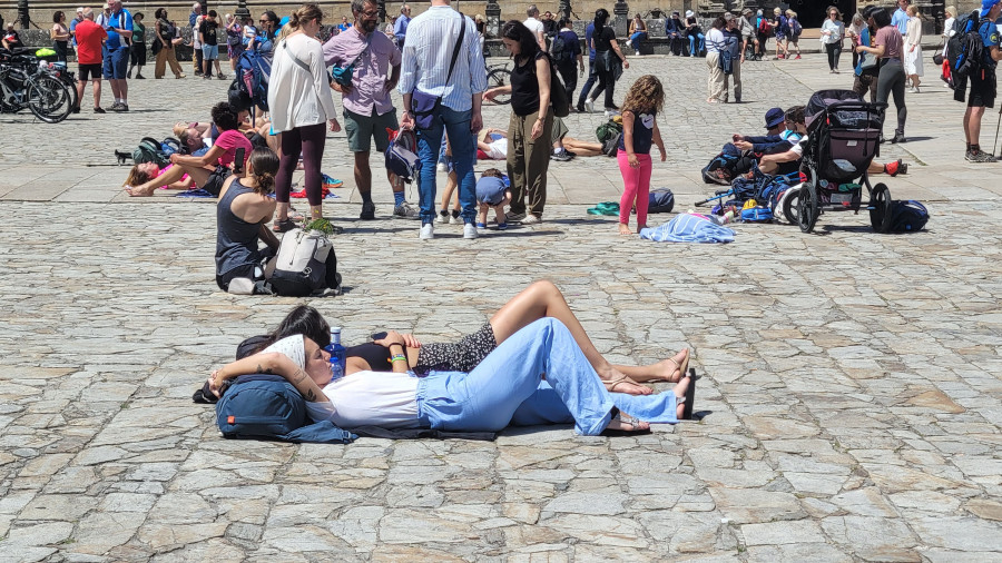 Los hoteles compostelanos ya hablan de "mal verano" y piden al Ayuntamiento que tome acción