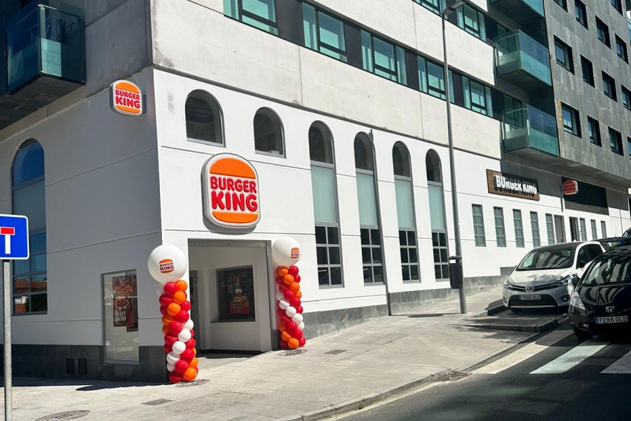 Burger King abre un nuevo restaurante en Santiago