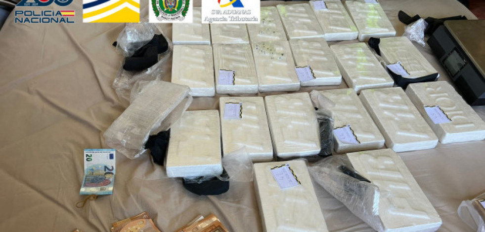 Cae una red que introducía cocaína de Colombia a Málaga impregnada en cajas de fruta