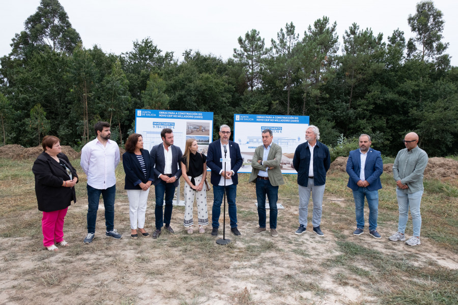 La Xunta aprobará el lunes la licitación de la obra de construcción del nuevo colegio de O Milladoiro