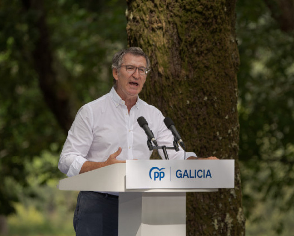 ElpresidentedelPPAlbertoNezFeijointervienedurantelainauguracindelnuevocursopolticodelPartidoPopular