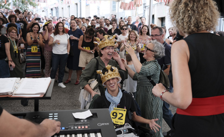 A veciñanza compostelá celebra esta semana a última gran festa popular do verán