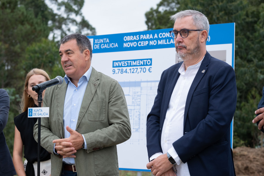 Las ofertas para  las obras del nuevo colegio de O Milladoiro pueden presentarse hasta el 8 de octubre