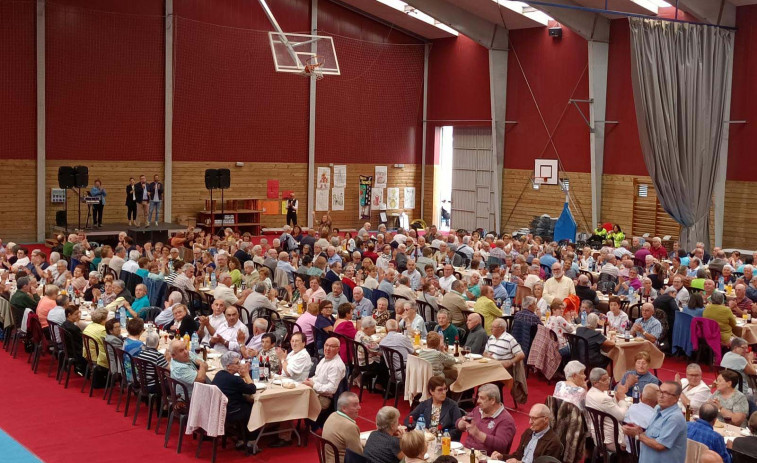 Así foi a festa dos maiores de Brión