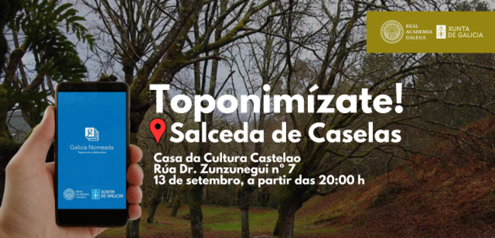 Os veciños de Salceda de Caselas aprenderán a usar a aplicación Galicia Nomeada