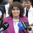 La alcaldesa de Santiago, Goretti Sanmartín