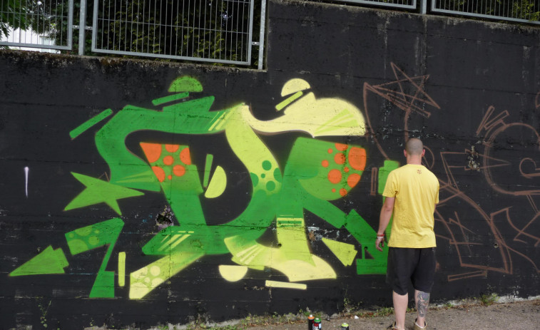 Reportaje | Graffiti, el arte de la calle que lucha por sobrevivir en Santiago de Compostela