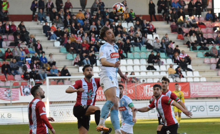 Manu Barreiro, delantero de la SD Compostela: 
