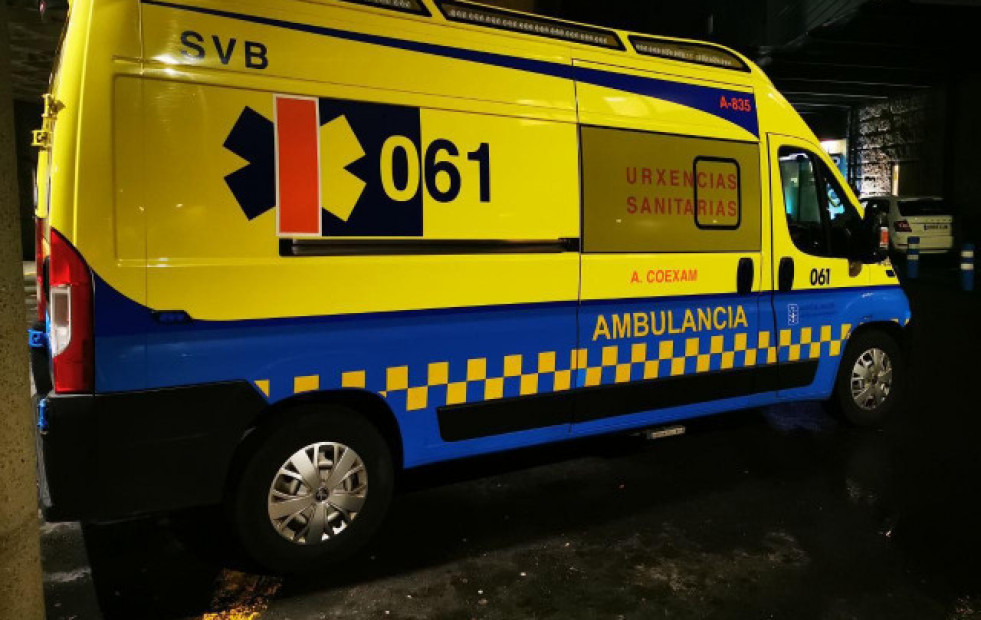 Fallece un hombre en una salida de vía en Santiago