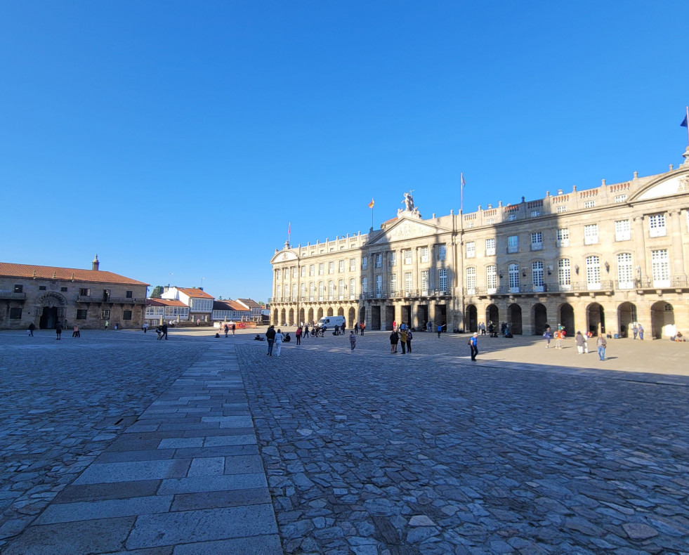 Plaza del Obradoiro de Santiago