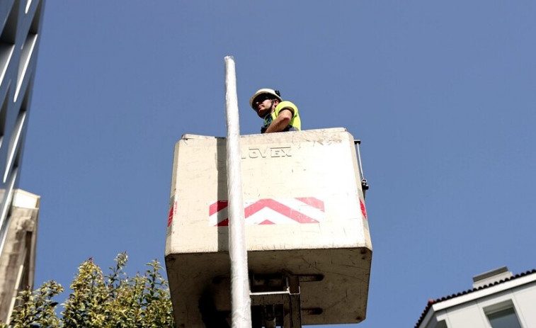 Una avería deja sin luz a unos 2.000 vecinos de Santiago