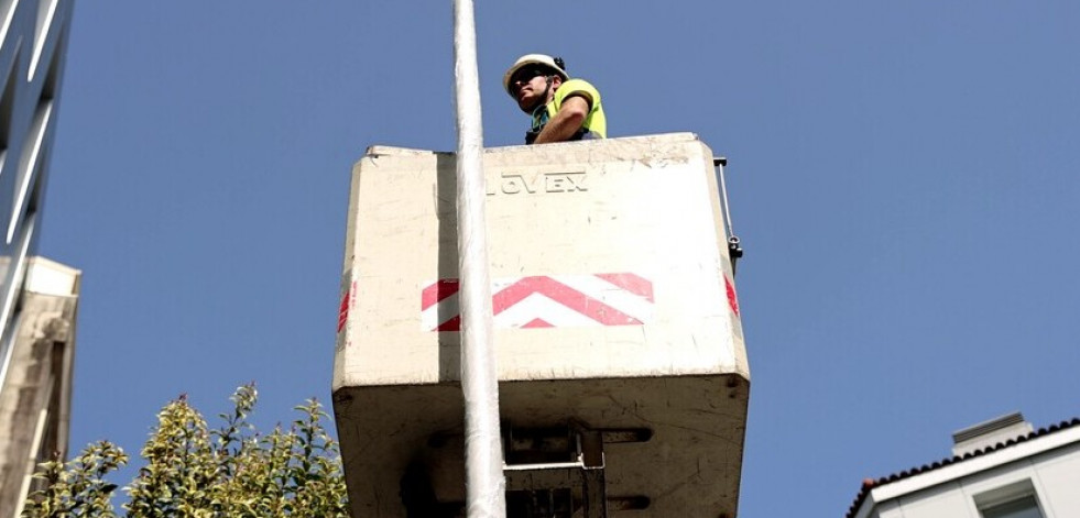 Una avería deja sin luz a unos 2.000 vecinos de Santiago